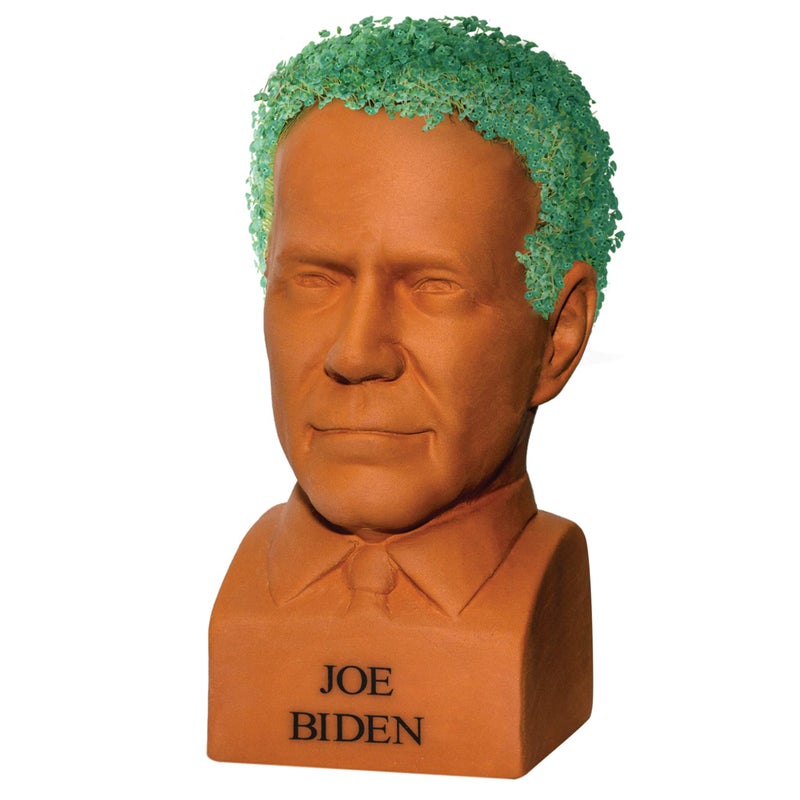 Chia Pet Joe Biden with Chia Seed Pack - Freedom of Choice - Decorative Presidential Pottery Planter, Easy to Do and Fun to Grow, Novelty Gift, Terra Cotta - Image 3